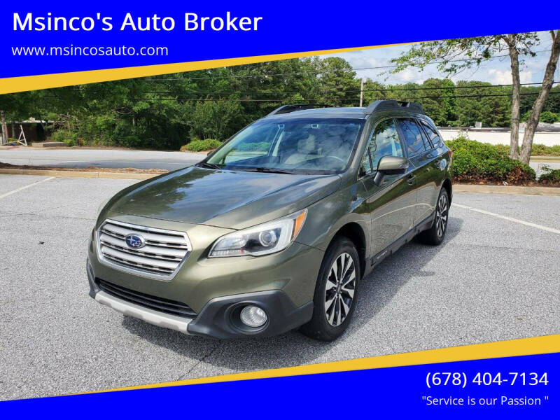 2017 Subaru Outback 2.5i Limited