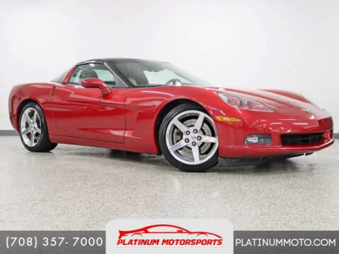 2005 Chevrolet Corvette for sale at PLATINUM MOTORSPORTS INC. in Hickory Hills IL