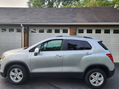 2016 Chevrolet Trax for sale at TJT AUTO SALES and RED ROSE DETAIL CENTER in Manheim PA
