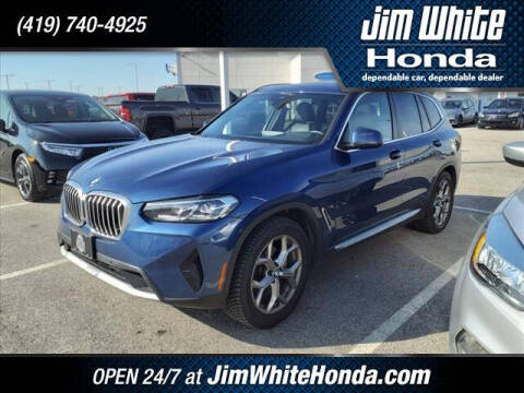 2022 BMW X3 for sale at The Credit Miracle Network Team at Jim White Honda in Maumee OH