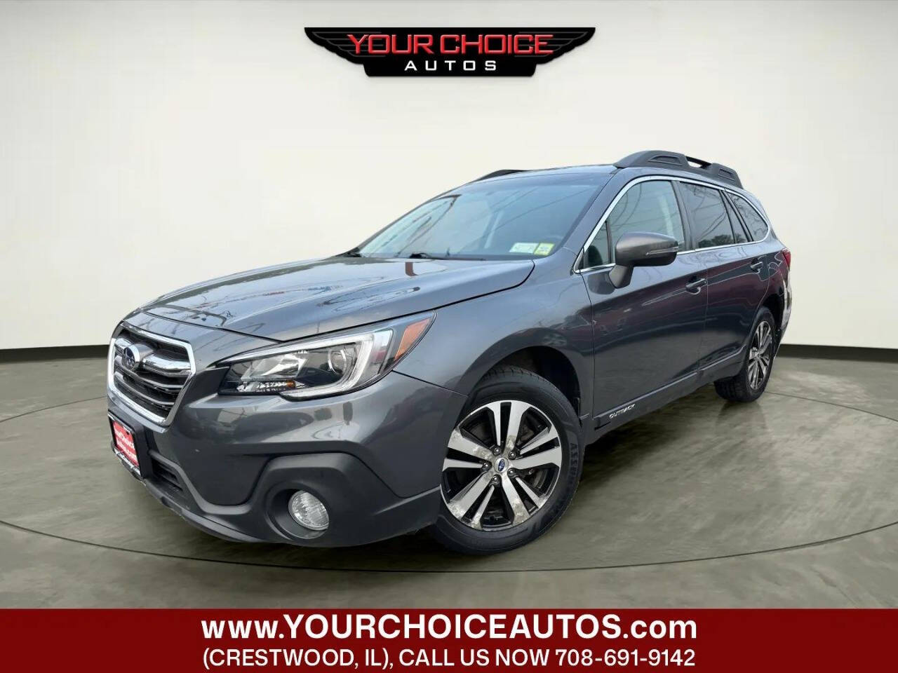 Pewter 2018 Subaru Outback Wagon All-Wheel Drive 6-Speed CVT