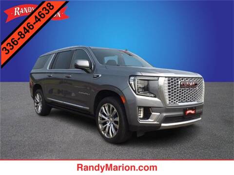 2022 GMC Yukon XL for sale at Randy Marion Chevrolet Buick GMC of West Jefferson in West Jefferson NC