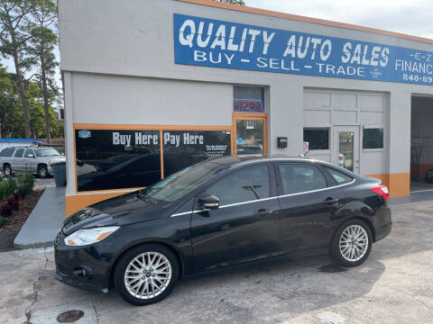 2012 Ford Focus for sale at QUALITY AUTO SALES OF FLORIDA in New Port Richey FL