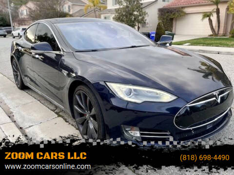 2015 Tesla Model S for sale at ZOOM CARS LLC in Sylmar CA