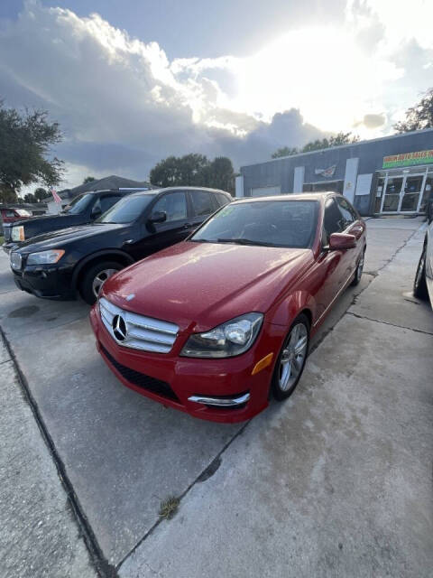 2013 Mercedes-Benz C-Class for sale at Rolin Auto Sales, Inc. in Fort Pierce, FL