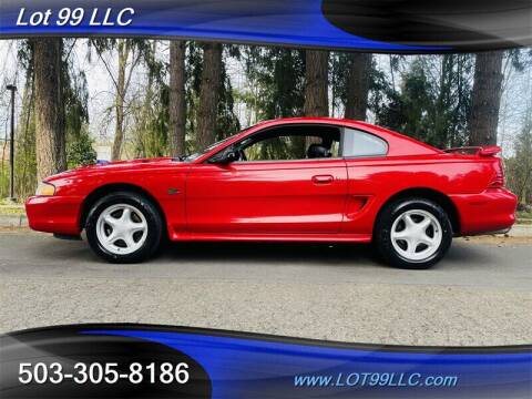 1995 Ford Mustang for sale at LOT 99 LLC in Milwaukie OR