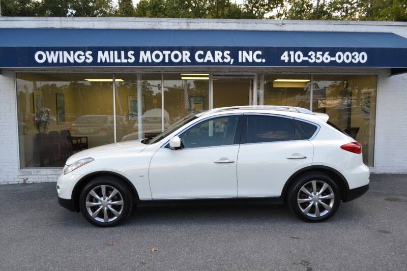 2014 Infiniti QX50 for sale at Owings Mills Motor Cars in Owings Mills MD
