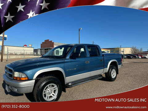 2002 Dodge Dakota for sale at MIDTOWN AUTO SALES INC in Greeley CO