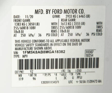 2021 Ford Explorer Police Interceptor Utility