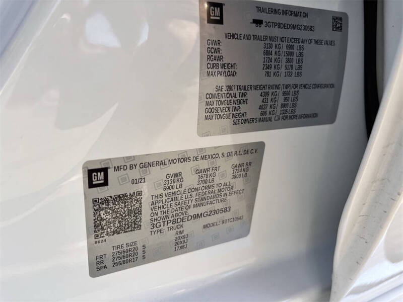 2021 GMC Sierra 1500 SLT