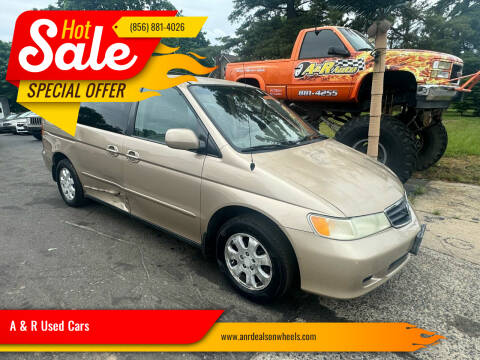 2002 Honda Odyssey for sale at A & R Used Cars in Clayton NJ