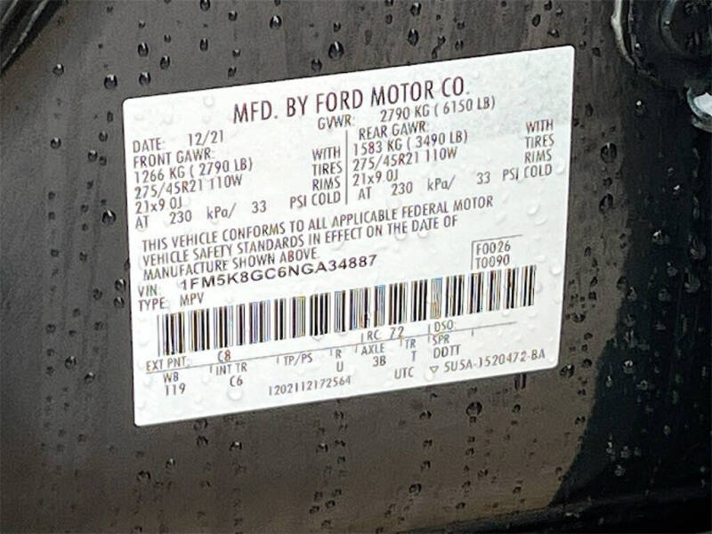 2022 Ford Explorer ST