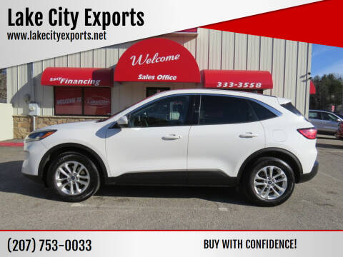 2020 Ford Escape for sale at Lake City Exports in Auburn ME
