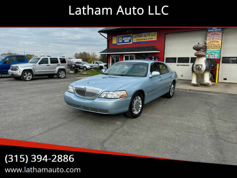 2009 Lincoln Town Car for sale at Latham Auto LLC in Ogdensburg NY