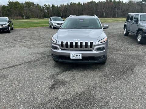 2017 Jeep Cherokee for sale at DOW'S AUTO SALES in Palmyra ME