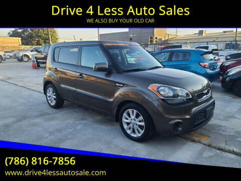 2013 Kia Soul for sale at Drive 4 Less Auto Sales in Houston TX