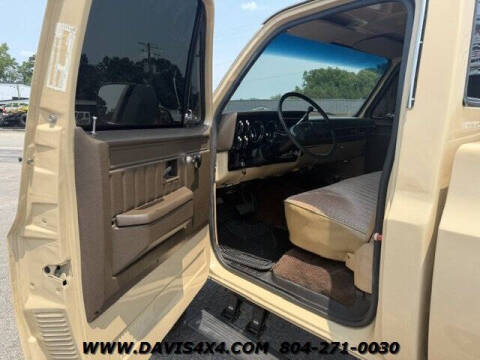 1982 Chevrolet C/K 10 Series