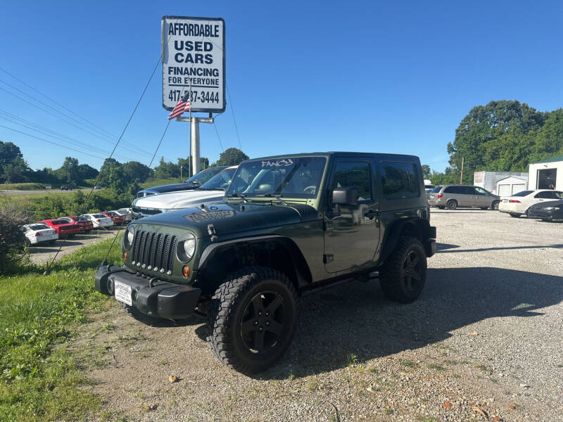 2009 Jeep Wrangler for sale at AFFORDABLE USED CARS in Highlandville MO