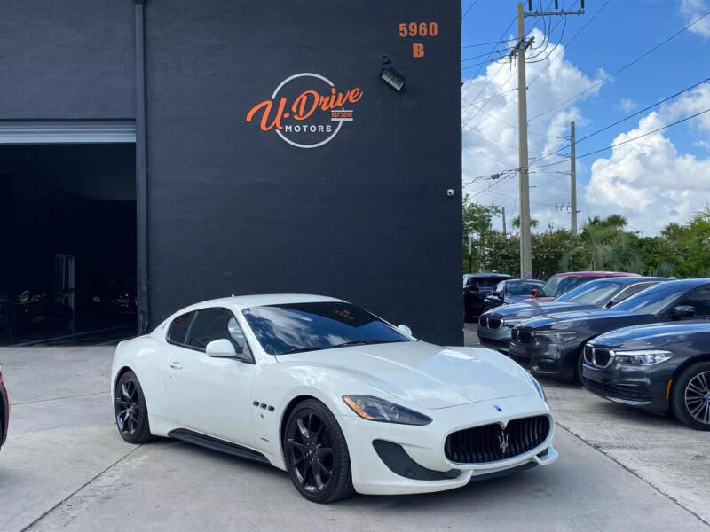 2013 Maserati GranTurismo for sale at U Drive Motors in Hollywood FL