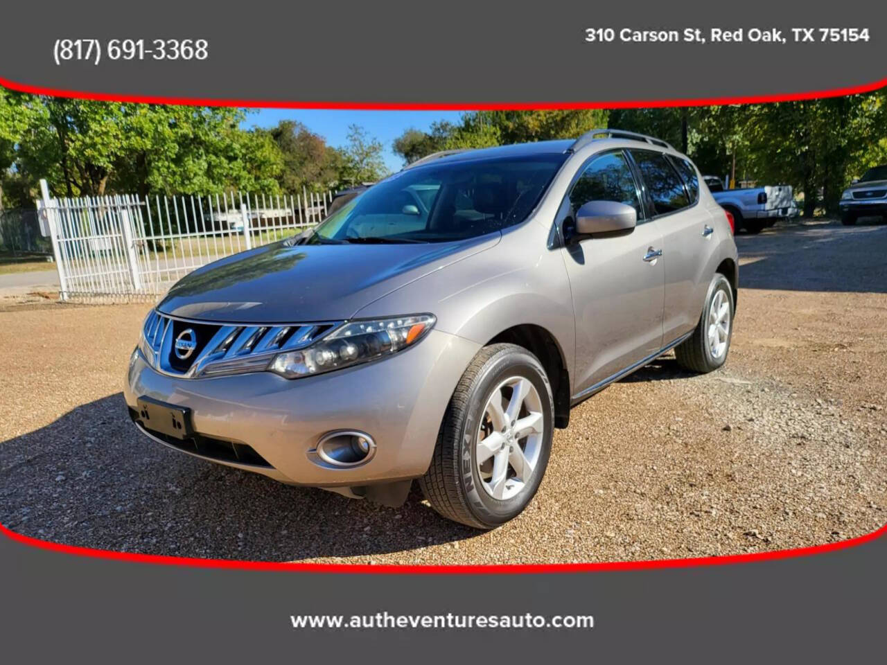 2009 Nissan Murano for sale at AUTHE VENTURES AUTO in Red Oak, TX