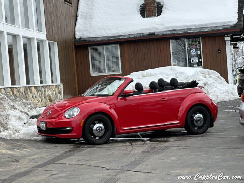 2013 Volkswagen Beetle Convertible for sale at Cupples Car Company in Belmont NH