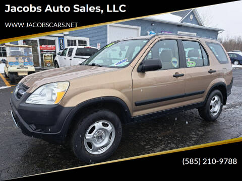 2002 Honda CR-V for sale at Jacobs Auto Sales, LLC in Spencerport NY