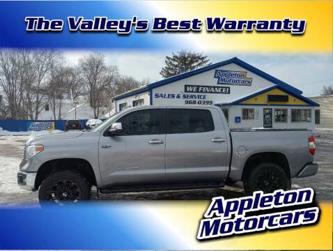 2015 Toyota Tundra for sale at Appleton Motorcars Sales & Service in Appleton WI