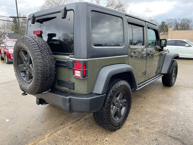 2016 Jeep Wrangler Unlimited for sale at Capital Auto Financing in Redford, MI