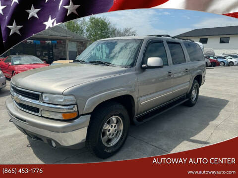 2001 Chevrolet Suburban for sale at Autoway Auto Center in Sevierville TN
