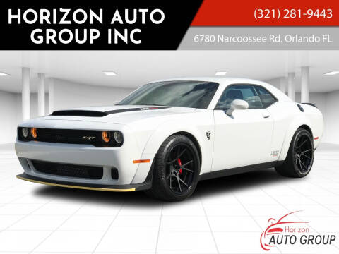 2018 Dodge Challenger for sale at HORIZON AUTO GROUP INC in Orlando FL