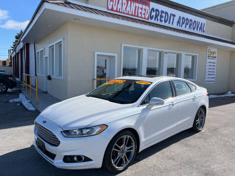 2016 Ford Fusion for sale at Suarez Auto Sales in Port Huron MI