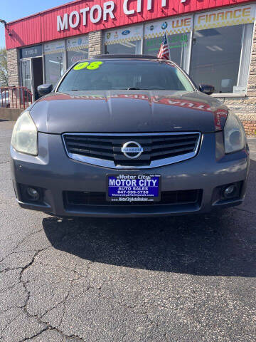 2008 Nissan Maxima for sale at MOTOR CITY AUTO BROKER in Waukegan IL