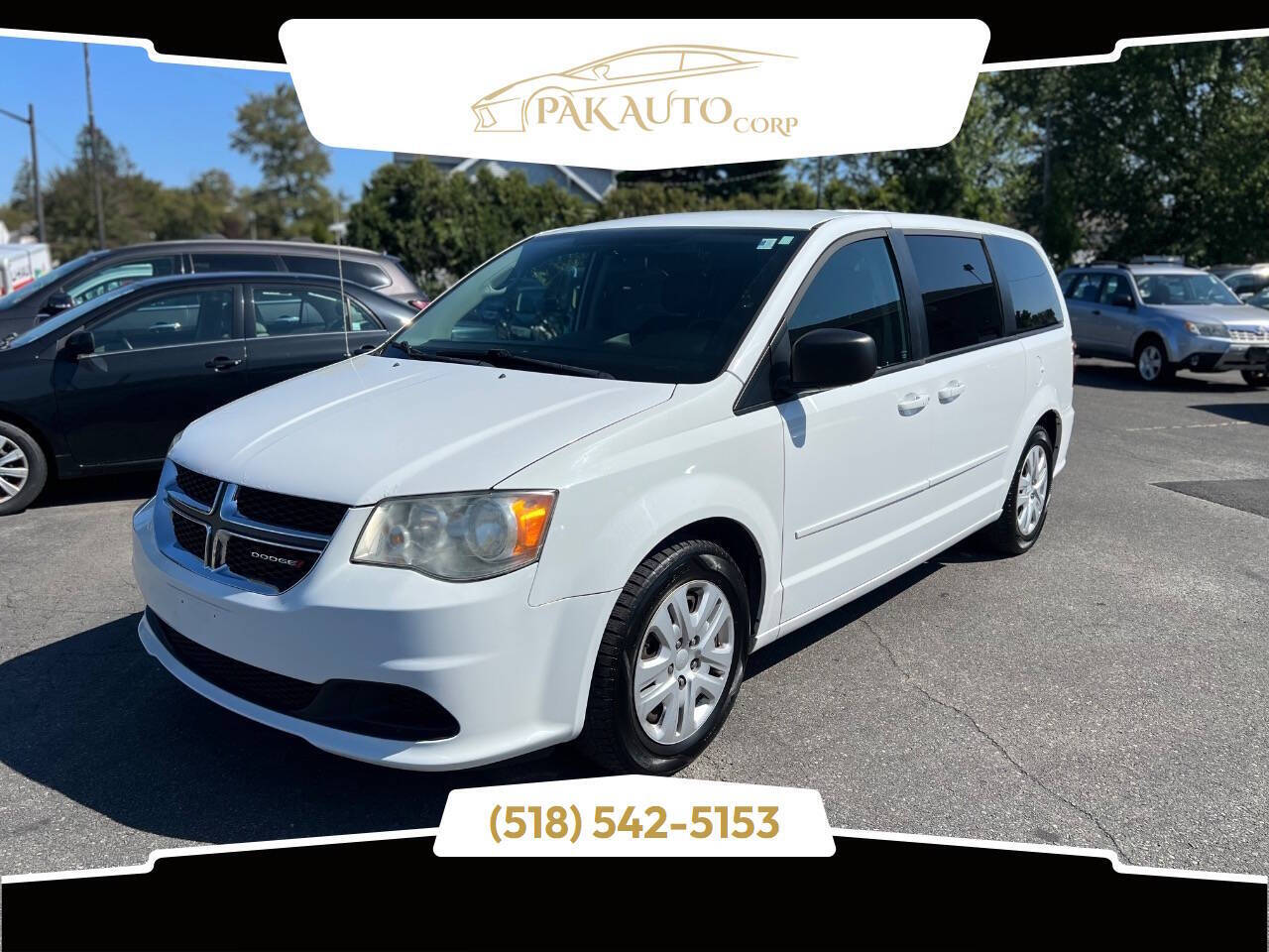 White 2014 Dodge Grand Caravan SE 30th Anniversary SE 30th Anniversary 4dr Mini-Van 1