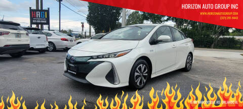 2017 Toyota Prius Prime for sale at HORIZON AUTO GROUP INC in Orlando FL