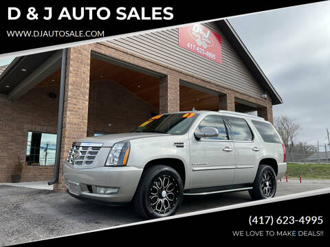 2007 Cadillac Escalade for sale at D & J AUTO SALES in Joplin MO