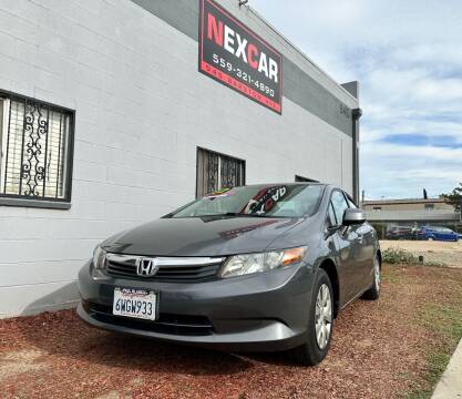 2012 Honda Civic for sale at NexCar in Clovis CA