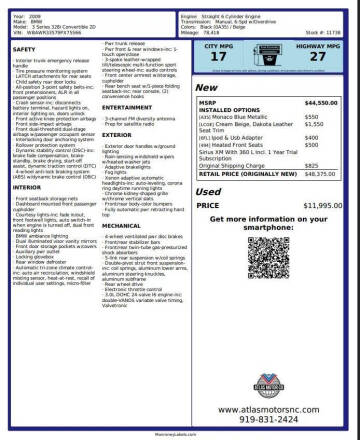 2009 BMW 3 Series 328i