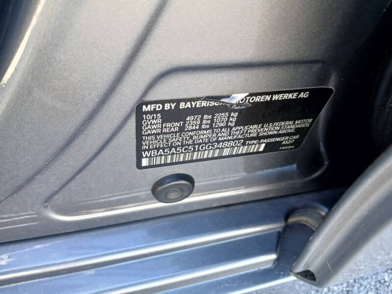 2016 BMW 5 Series 528i