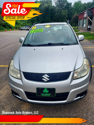 2011 Suzuki SX4 Crossover for sale at Shamrock Auto Brokers, LLC in Belmont NH