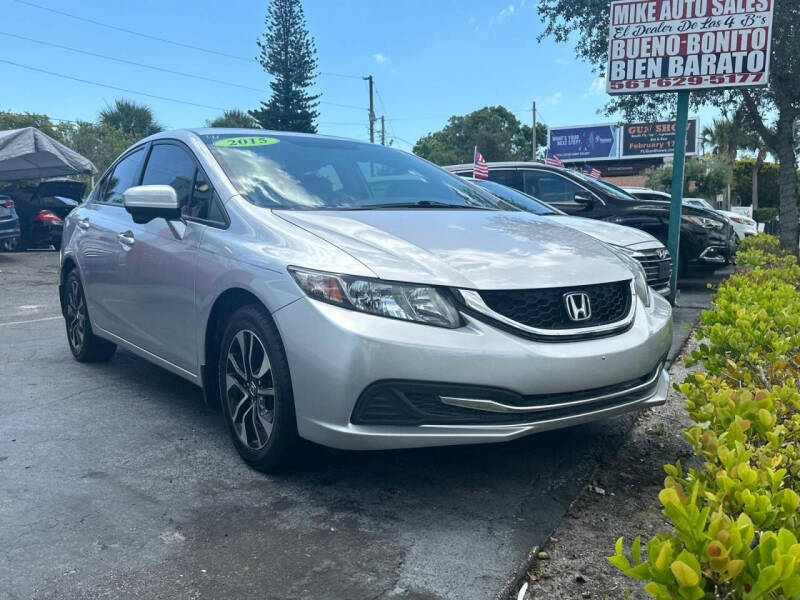 2015 Honda Civic for sale at Mike Auto Sales in West Palm Beach FL