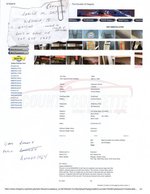 1964 Chevrolet Corvette