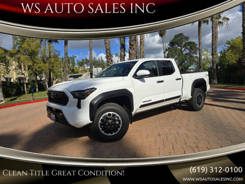 2024 Toyota Tacoma for sale at WS AUTO SALES INC in El Cajon CA