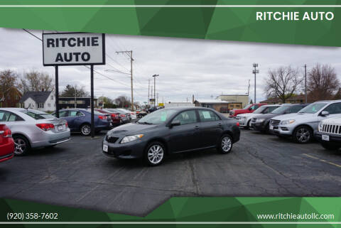 2010 Toyota Corolla for sale at Ritchie Auto in Appleton WI