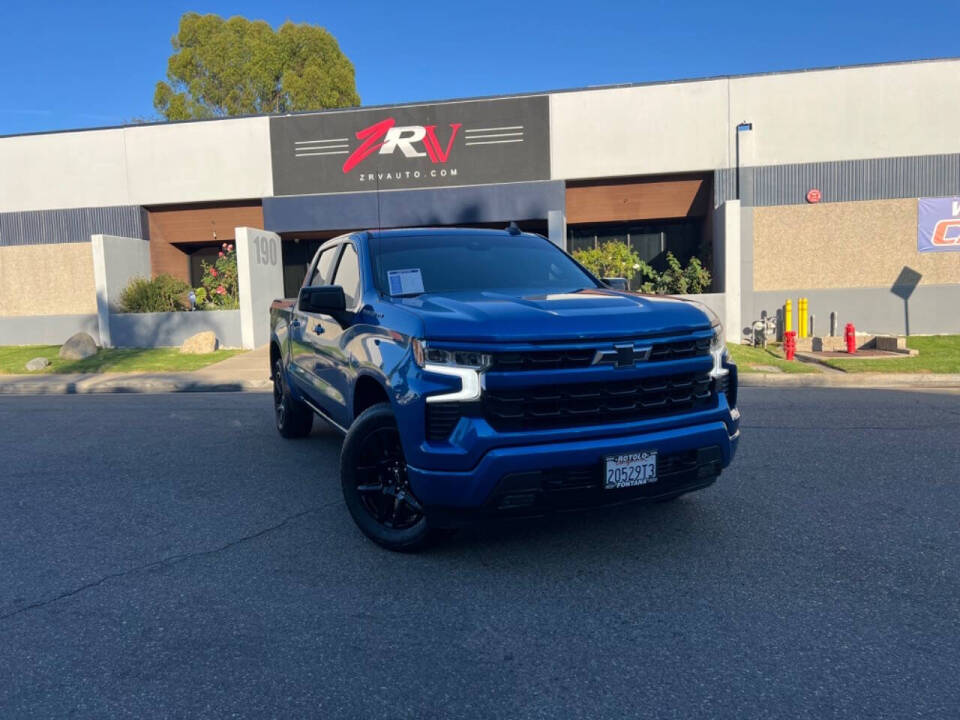 2022 Chevrolet Silverado 1500 for sale at ZRV AUTO INC in Brea, CA