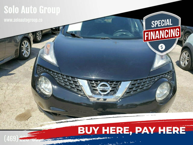 2016 Nissan JUKE for sale at SOLOAUTOGROUP in Mckinney TX