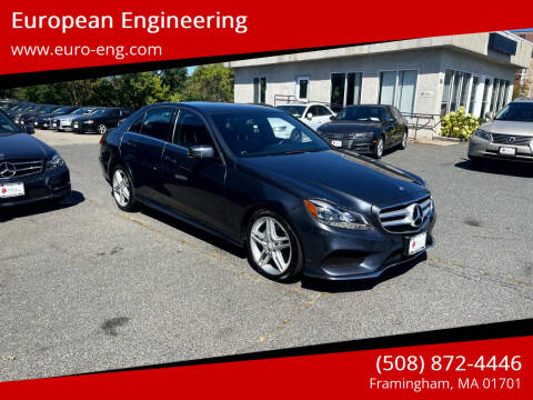 2014 Mercedes-Benz E-Class for sale at European Engineering in Framingham MA