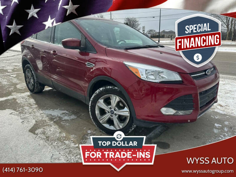 2016 Ford Escape for sale at Wyss Auto in Oak Creek WI