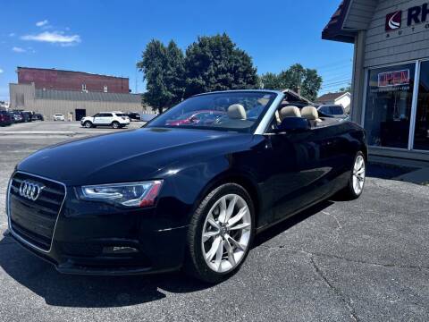 2013 Audi A5 for sale at Rhoades Automotive Inc. in Columbia City IN