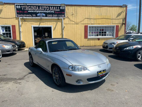 2004 Mazda MX-5 Miata for sale at Virginia Auto Mall in Woodford VA