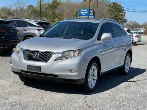 2010 Lexus RX 350 for sale at Signal Imports INC in Spartanburg SC